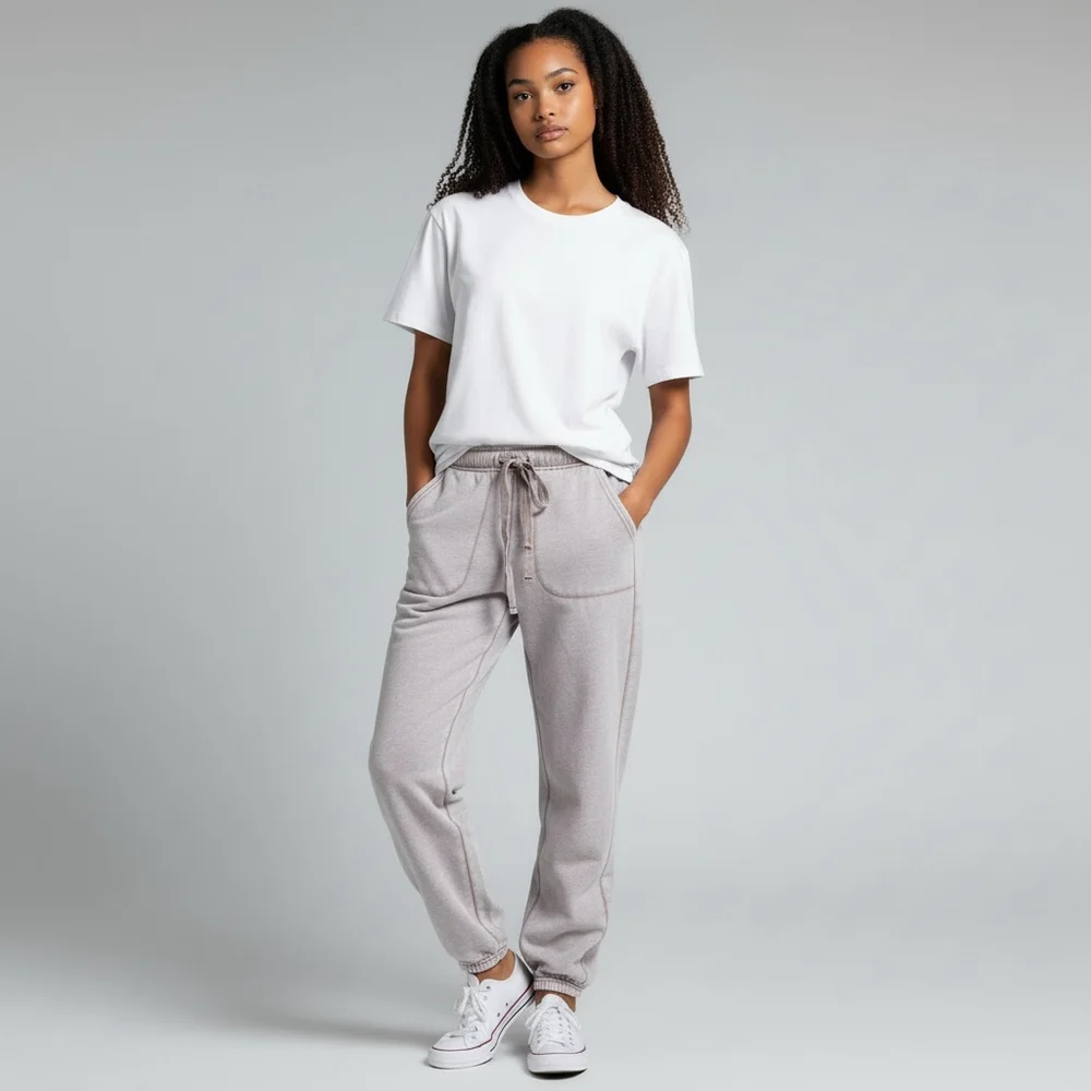 Aerie Tan Cargo Joggers S